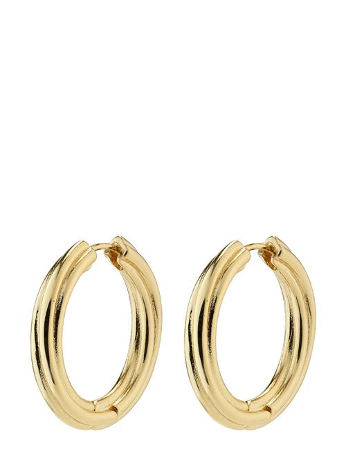 Se Pilgrim Edea Recycled Hoops Pilgrim Gold ved Booztlet