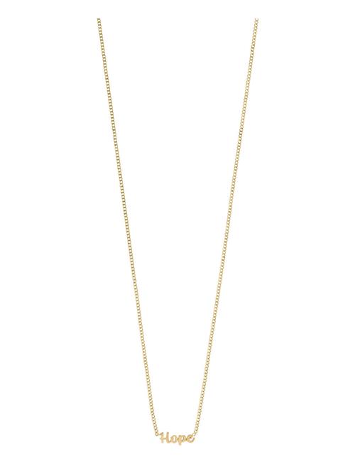 Hope Recycled Necklace Pilgrim Gold