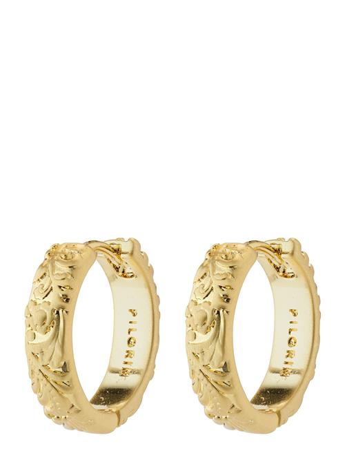 Pilgrim Elfrida Recycled Hoop Earrings Pilgrim Gold