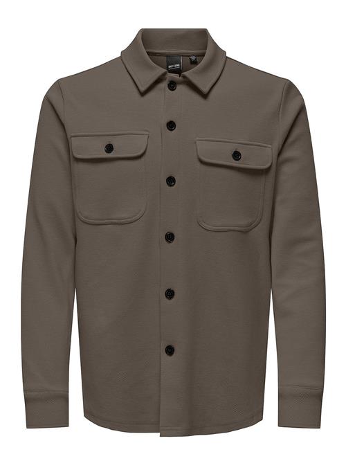 ONLY & SONS Onsnewkodyl Overshirt Sweat Noos ONLY & SONS Brown