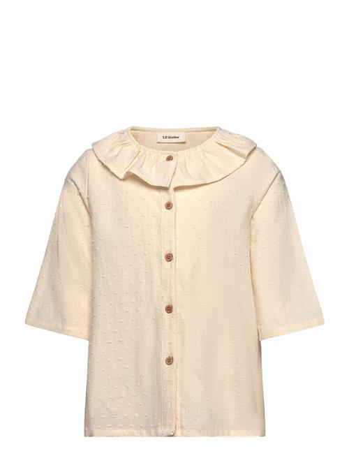 Lil'Atelier Nmfdallas 1/2 Loose Shirt Lil Lil'Atelier Cream