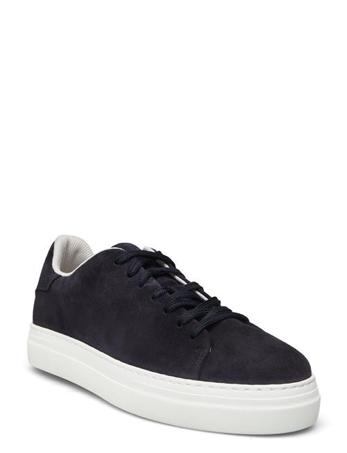 Se Selected Homme Slhdavid Chunky Suede Sneaker Noos Selected Homme Navy ved Booztlet