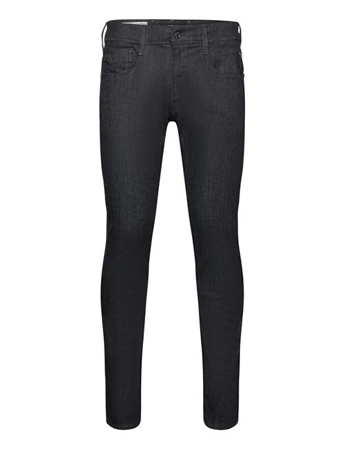 Se Replay Anbass Trousers Slim Forever Dark Replay Black ved Booztlet