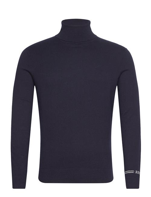 Se Replay Sweater Regular Replay Navy ved Booztlet