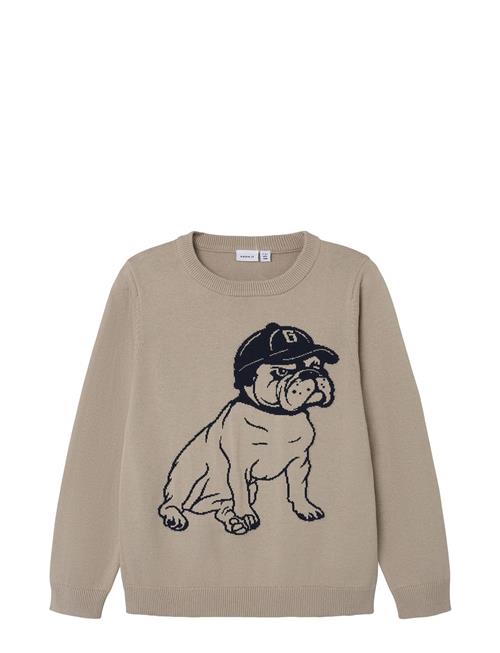 name it Nkmlebull Ls Knit Name It Beige