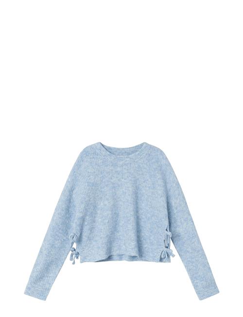 Nkflinnea Ls Loose Short Knit Name It Blue