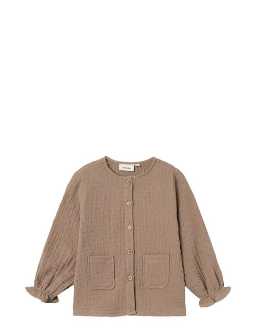 Lil'Atelier Nmflamia Ls Loose Shirt Lil Lil'Atelier Brown