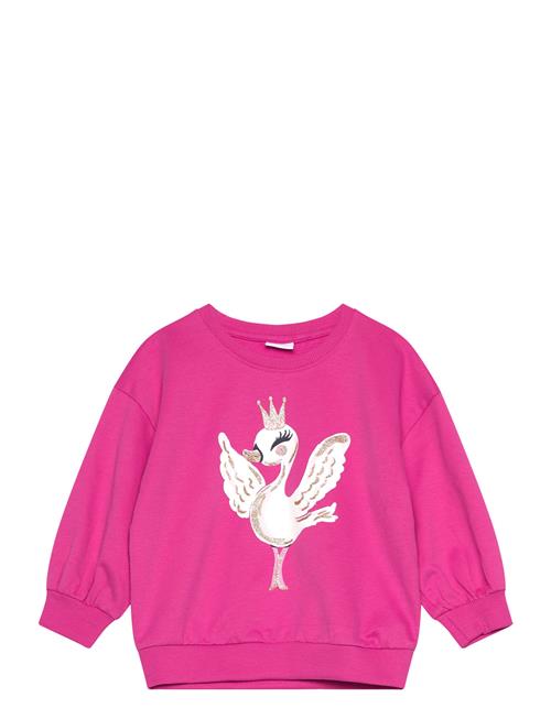 name it Nmfvalona Ls Long Boxy Sweat Unb Name It Pink