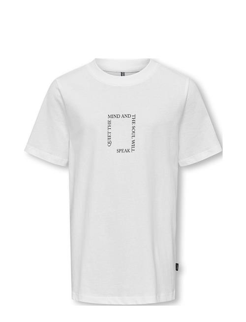 Se Kids Only Kobjoseph Reg S/S Tee Box Jrs Kids Only White ved Booztlet