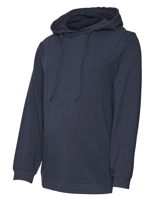 Mamalicious Mlmille L/S Sweat Hood Noos Mamalicious Navy