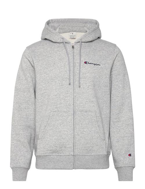 Champion Full Zip Hoodie Sweatshirt Champion Grey