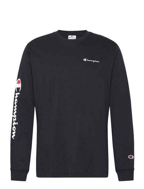 Champion Crewneck Long Sleeve T-Shirt Champion Black