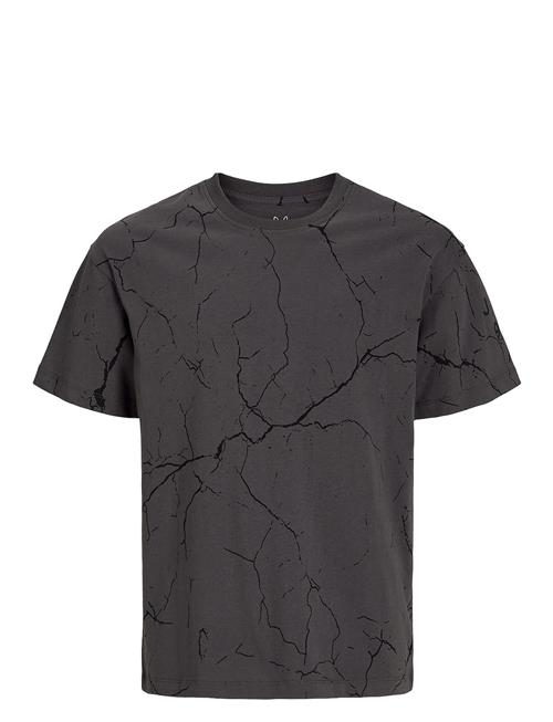 Jack & Jones Jjkey Loose Cotton Tee Ss Crew Ln Jnr Jack & J S Black