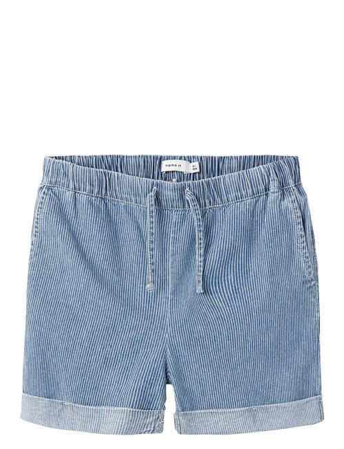 name it Nkfbella Hw Wide Dnm Shorts 4405-Ip Noos Name It Blue