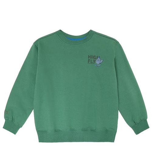 Se The New The New Sweatshirt - TnLacob - Foliage Green ved KidsWorld