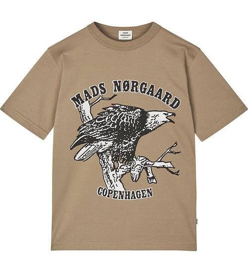 Mads NÃ¸rgaard Mads NÃ¸rgaard T-shirt - Theo - Lead Gray