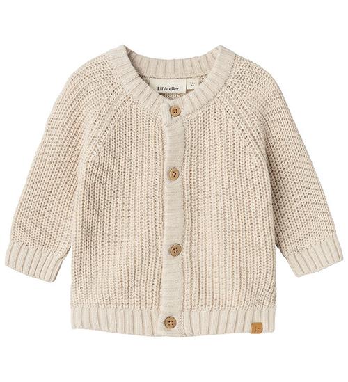 Se Lil Atelier Cardigan - NbnEmlen - Strik - Sheer Bliss ved KidsWorld