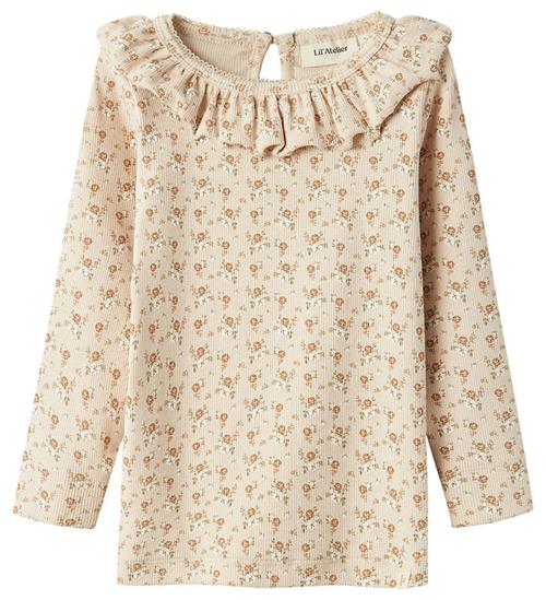 Se Lil Atelier Lil' Atelier Bluse - NmfGago - Rib - Noos - Sheer Bliss ved KidsWorld