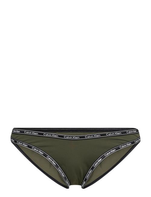 Calvin Klein High Leg Cheeky Bikini Calvin Klein Green