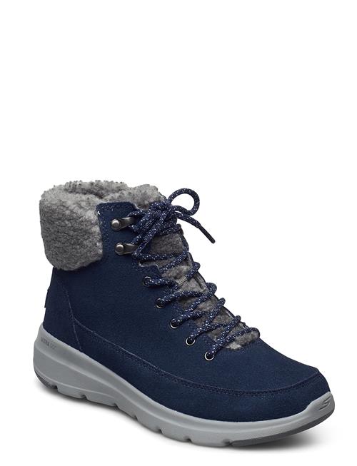 Se Skechers Glacial Ultra - Woodlands Skechers Blue ved Booztlet