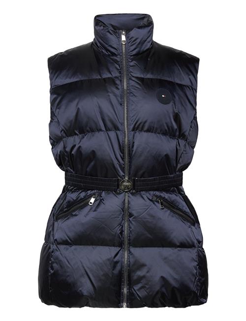 Se Tommy Hilfiger Two T Statement Puffer Vest Tommy Hilfiger Navy ved Booztlet