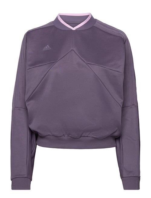 Se adidas Sportswear W Tiro Crew Adidas Sportswear Purple ved Booztlet