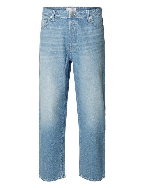 Se Selected Homme Slh-Barrel 5423 L.b Wash Jns Selected Homme Blue ved Booztlet