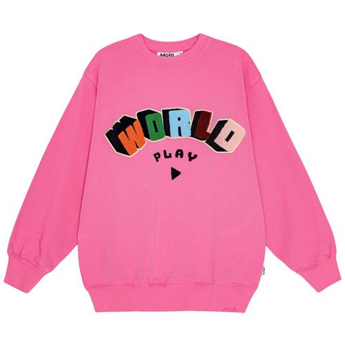 Molo GOTS Monti Sweatshirt Shocking Pink | Lyserød | 98 cm