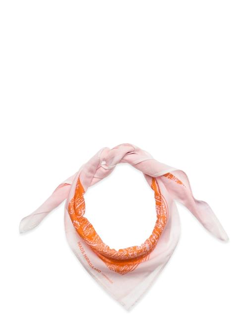 Mads Nørgaard Soft Cotton Self Scarf Mads Nørgaard Orange