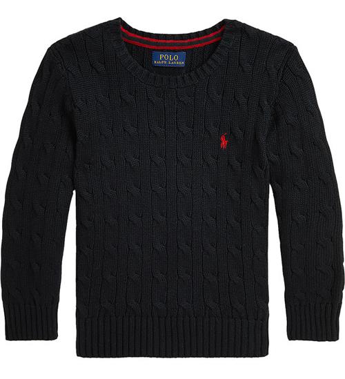 Polo Ralph Lauren Bluse - Strik - Sort