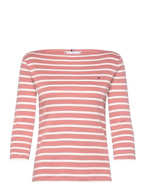 Slim Cody Boat-Nk 3/4Slv Tommy Hilfiger Orange