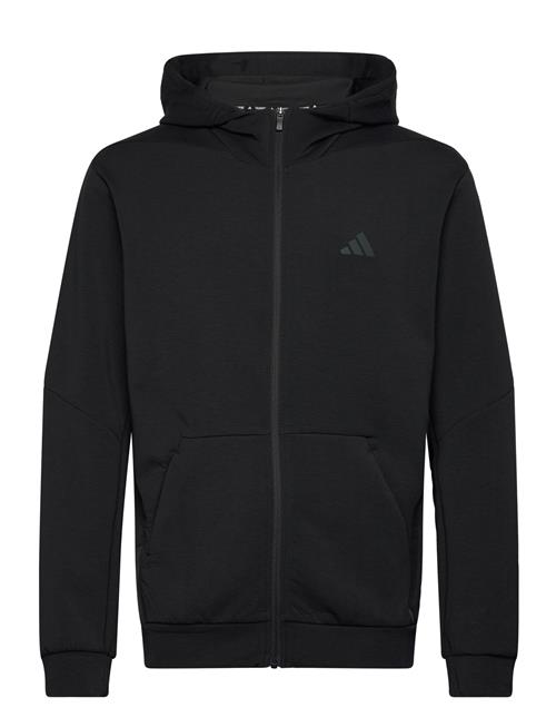 Se adidas Performance D4T Full-Zip Ho Adidas Performance Black ved Booztlet