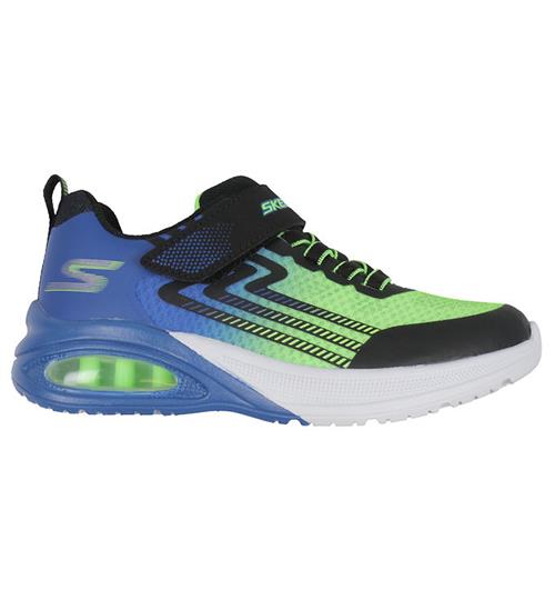 Skechers Skechers Sko - Microspec Max Advance - BlÃ¥/Lime