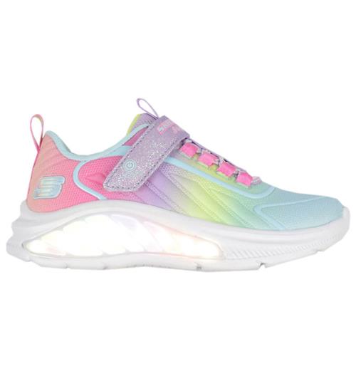 Skechers Skechers Sko m. Lys - Rainbow Cruisers - Lavender/Multi