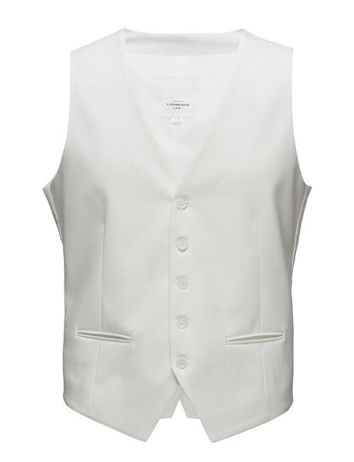 Se Lindbergh Mens Waistcoat For Suit Lindbergh White ved Booztlet