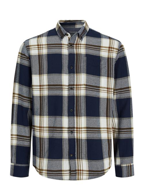 Jack & Jones Jjeclassic Autumn Check Shirt Ls Sn Jack & J S Navy