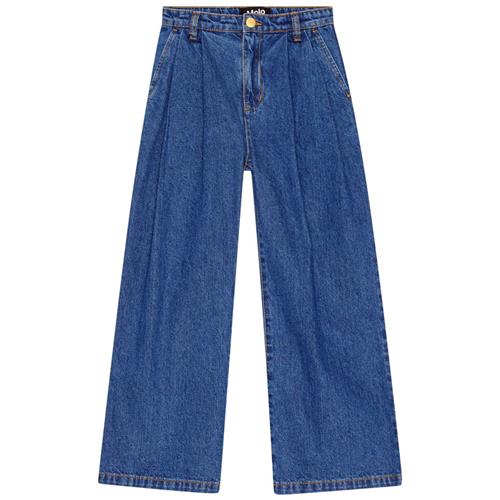 Molo Aeisha Jeans Mid Blue Denim | Blå | 116 cm