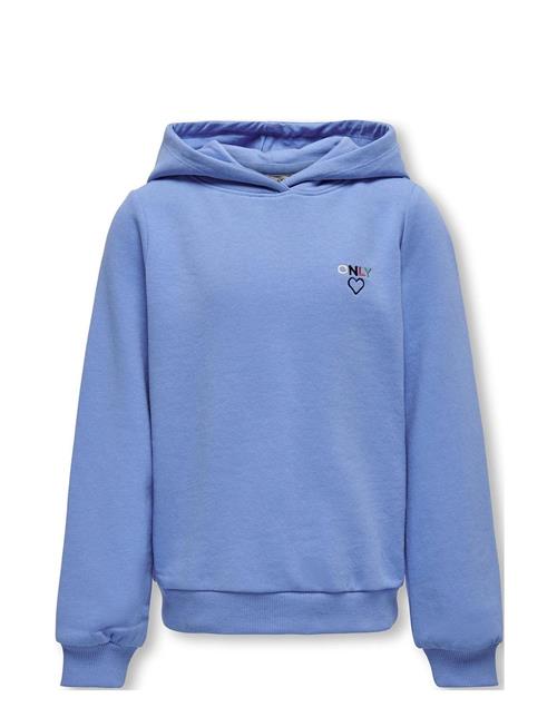 Se Kids Only Kognoomi L/S Logo Hood Swt Noos Kids Only Blue ved Booztlet