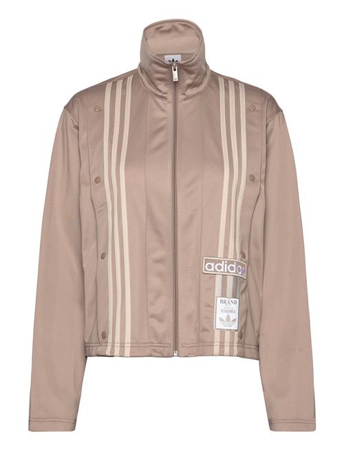 Se adidas Originals Track Top Adidas Originals Brown ved Booztlet