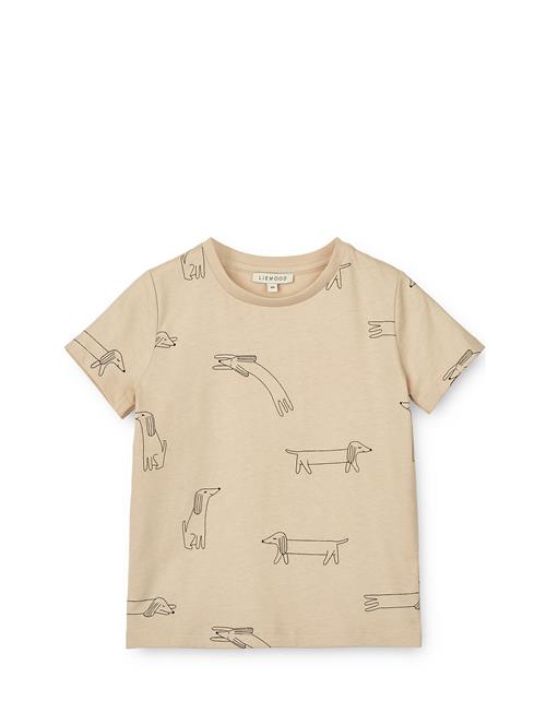 Liewood Apia Baby Printed Shortsleeve T-Shirt Liewood Beige