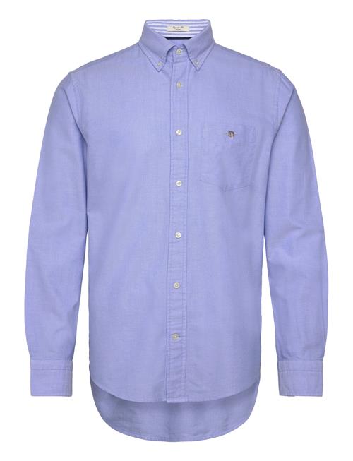 GANT O1. Heather Oxford Check Reg Bd GANT Blue