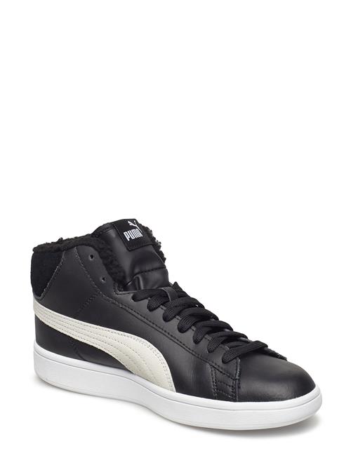 PUMA Puma Smash V2 Mid L Fur Jr PUMA Black