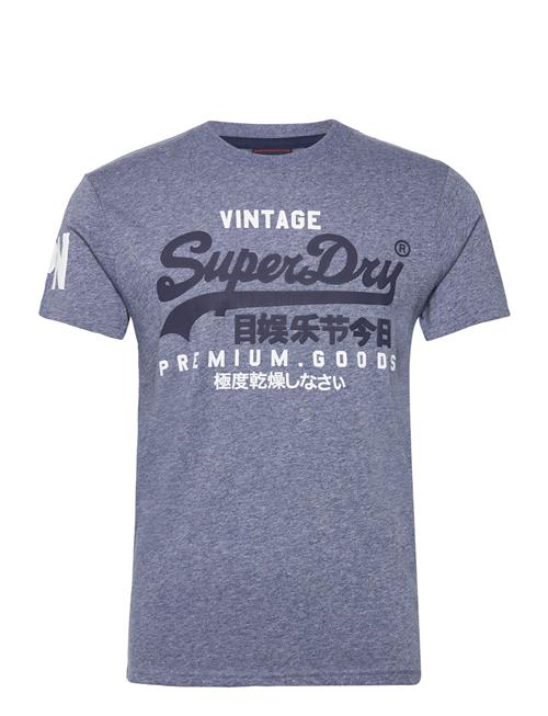 Se Superdry Vl Tee Superdry Blue ved Booztlet