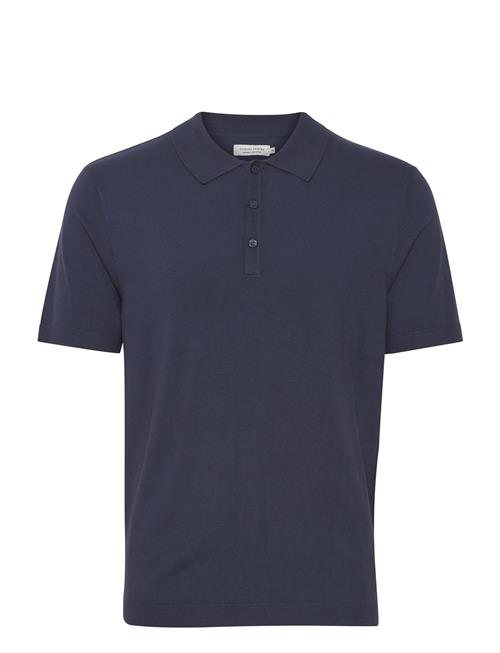 Se Casual Friday Cfkarl Ss Polo Knit Casual Friday Navy ved Booztlet