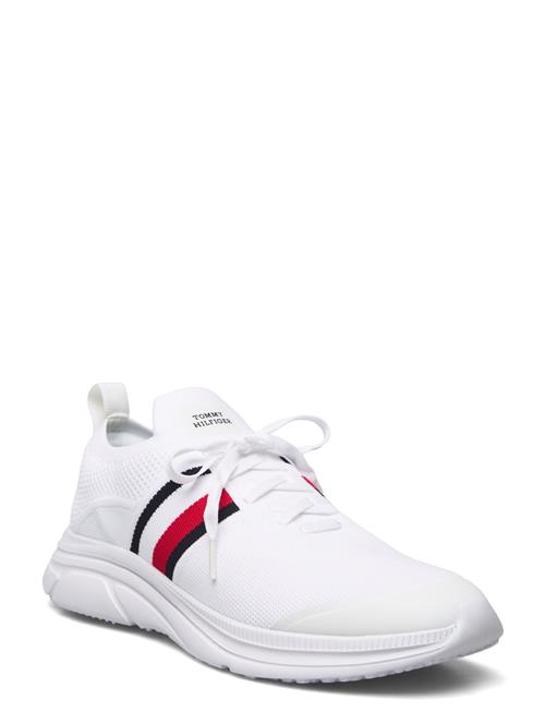 Se Modern Runner Knit Stripes Ess Tommy Hilfiger White ved Booztlet