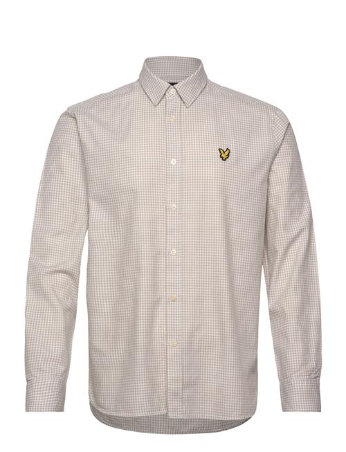 Lyle & Scott Shepherd Check Shirt Lyle & Scott Beige