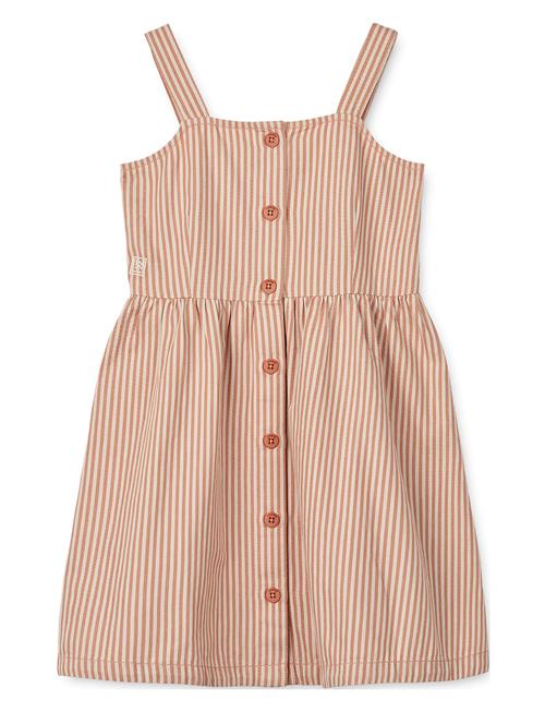 Liewood Zia Stripe Dress Liewood Orange