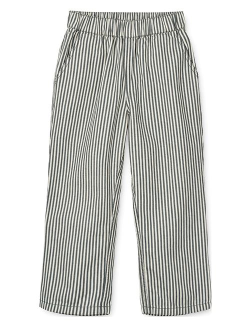 Harald Stripe Pants Liewood Blue