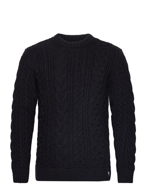 Jacob Cable Jumper Superdry Navy