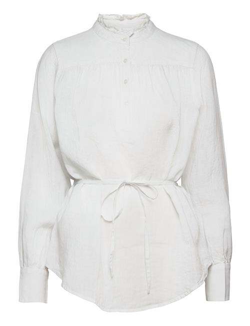 MOS MOSH Kinsley Linen Blouse MOS MOSH White